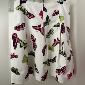 Talbots Petites Butterly Aline Silk Blend Skirt size 10P
